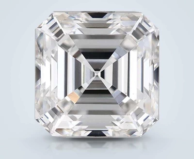 2.58ct G VS2 Rare Carat Ideal Cut Asscher Lab Grown Diamond