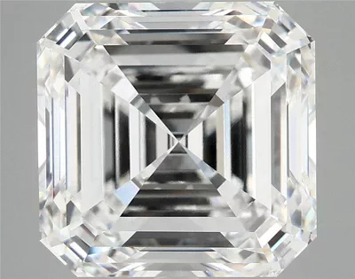 8.04ct E VVS2 Excellent Cut Asscher Lab Grown Diamond