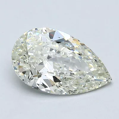 1.51ct K SI1 Excellent Cut Pear Diamond