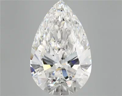 10.91ct E VVS2 Rare Carat Ideal Cut Pear Lab Grown Diamond