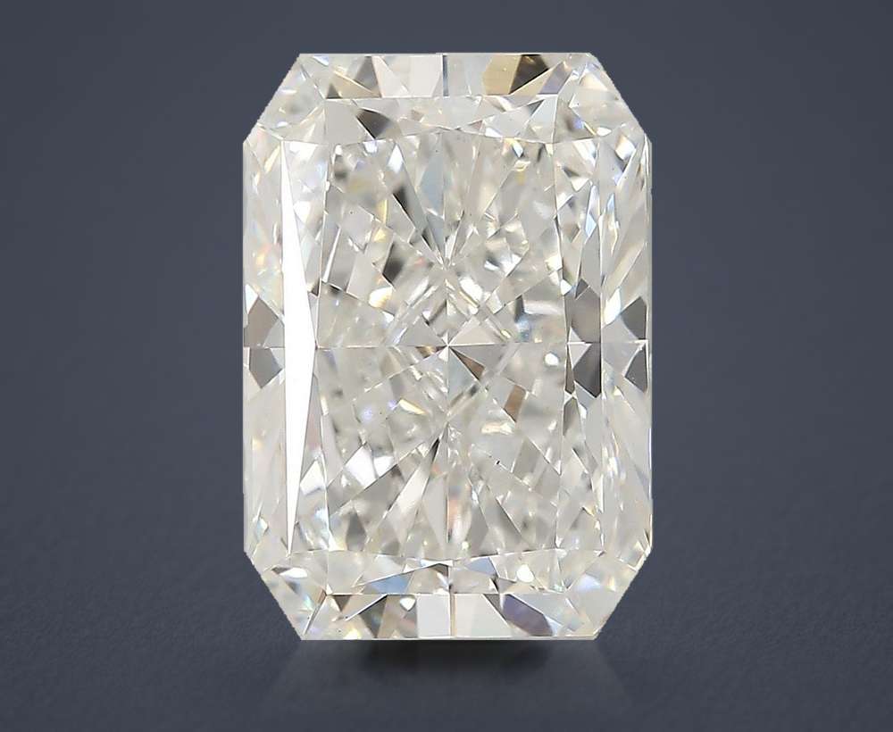 6.51ct F VS1 Rare Carat Ideal Cut Radiant Lab Grown Diamond