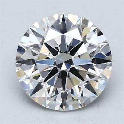 2.01ct E VS2 Rare Carat Ideal Cut Round Lab Grown Diamond