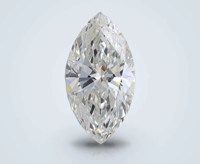 6.41ct F VS2 Rare Carat Ideal Cut Marquise Lab Grown Diamond