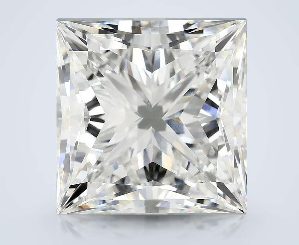 10.99ct F VVS2 Rare Carat Ideal Cut Princess Lab Grown Diamond