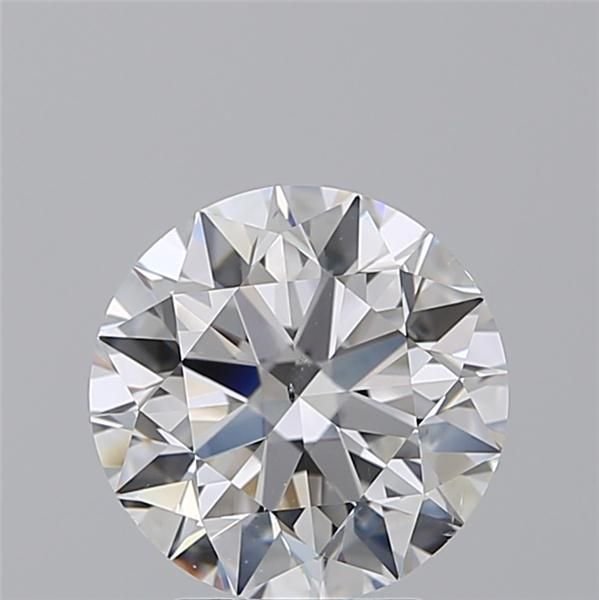 3.01ct F SI1 Rare Carat Ideal Cut Round Diamond