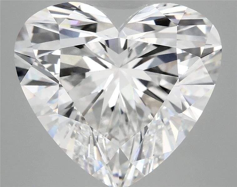 6.57ct E VVS2 Rare Carat Ideal Cut Heart Lab Grown Diamond