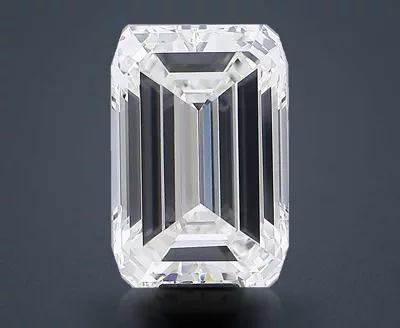20.06ct F VVS2 Rare Carat Ideal Cut Emerald Lab Grown Diamond
