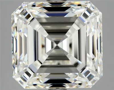 4.50ct H VS1 Very Good Cut Asscher Diamond