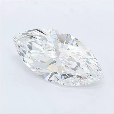 3.25ct E VVS2 Rare Carat Ideal Cut Marquise Lab Grown Diamond