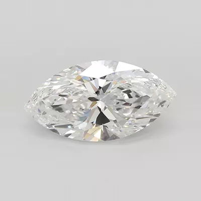 3.09ct E VVS2 Rare Carat Ideal Cut Marquise Lab Grown Diamond