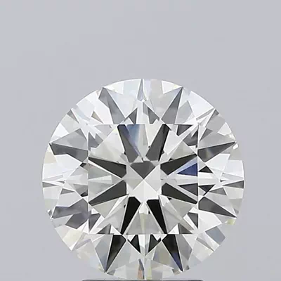 3.04ct J VS1 Rare Carat Ideal Cut Round Lab Grown Diamond