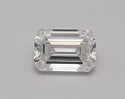 0.50ct D VVS1 Rare Carat Ideal Cut Emerald Lab Grown Diamond