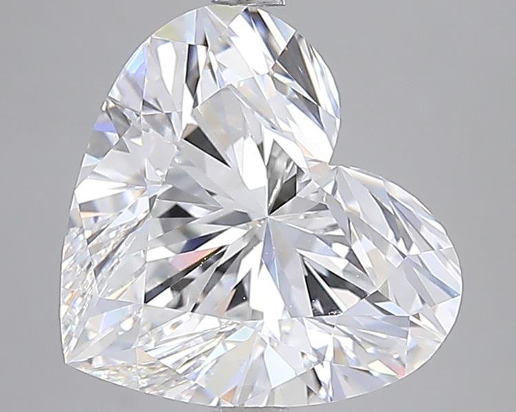 7.02ct E VVS2 Rare Carat Ideal Cut Heart Lab Grown Diamond