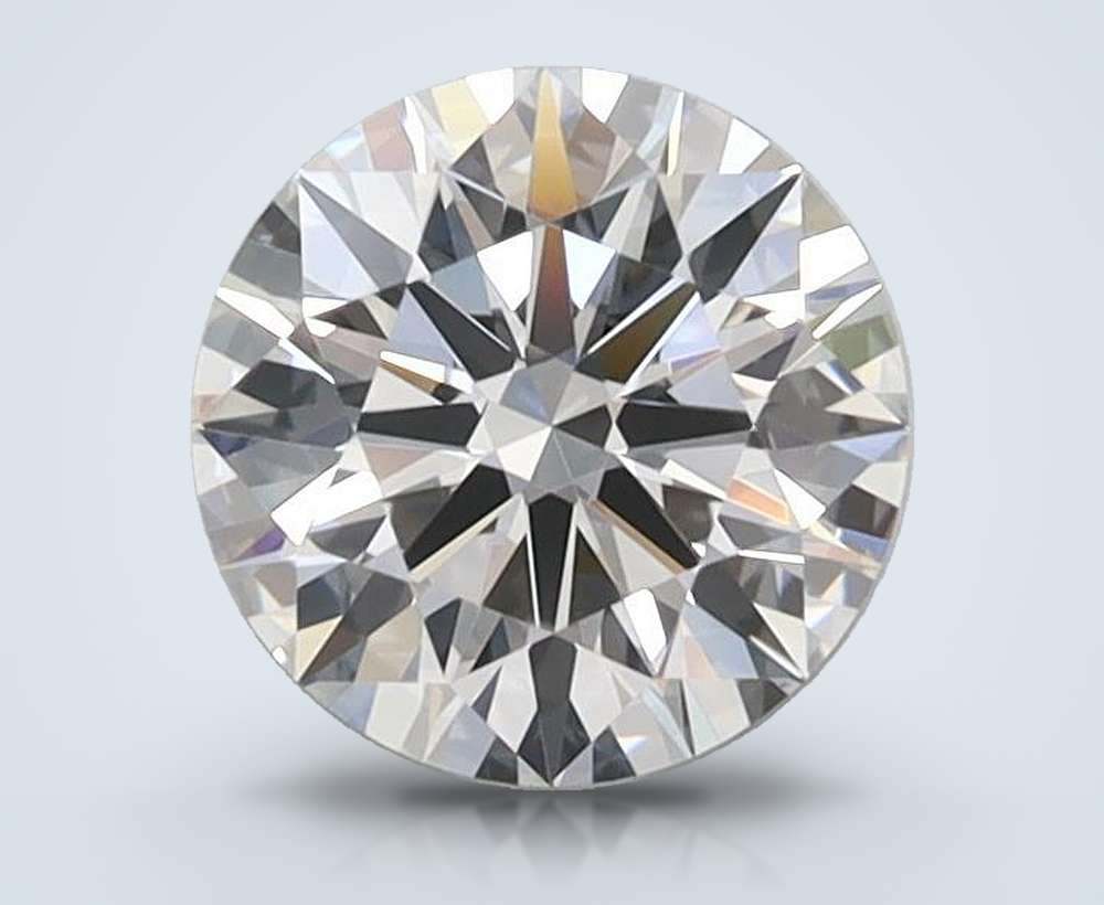 1.06ct D FL Rare Carat Ideal Cut Round Lab Grown Diamond