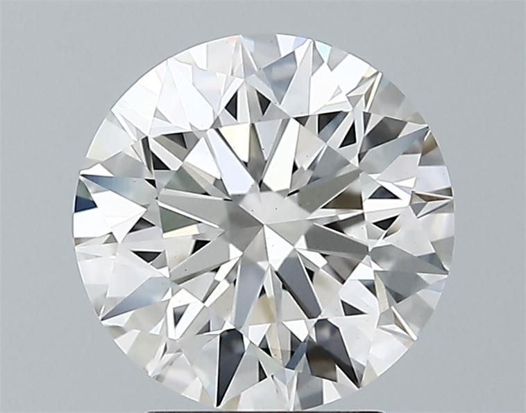 2.41ct H VS1 Rare Carat Ideal Cut Round Lab Grown Diamond