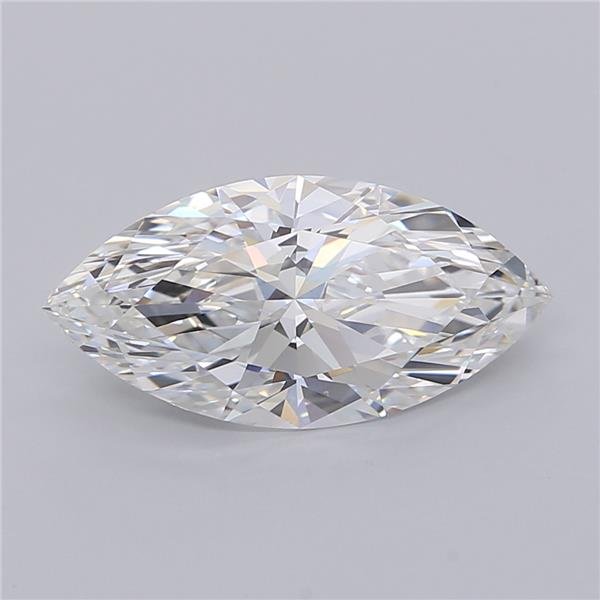 3.56ct F VVS2 Rare Carat Ideal Cut Marquise Lab Grown Diamond