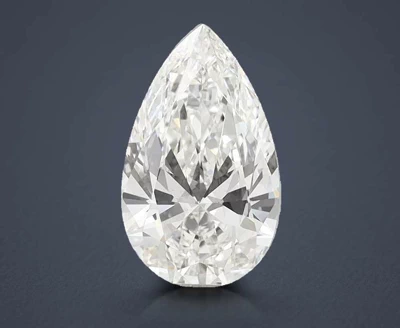 13.07ct G VVS2 Rare Carat Ideal Cut Pear Lab Grown Diamond