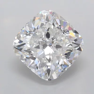 2.54ct E VVS2 Rare Carat Ideal Cut Cushion Lab Grown Diamond