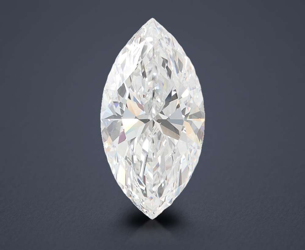 2.22ct D IF Rare Carat Ideal Cut Marquise Lab Grown Diamond