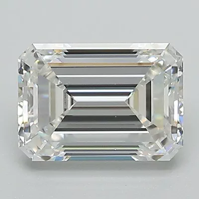 1.50ct E VVS2 Excellent Cut Emerald Lab Grown Diamond