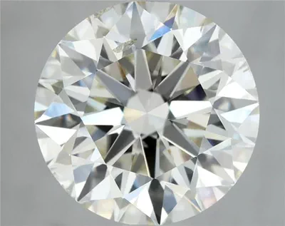 3.56ct J SI1 Excellent Cut Round Diamond