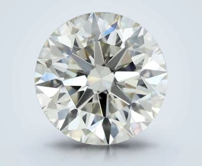 3.56ct J SI1 Excellent Cut Round Diamond