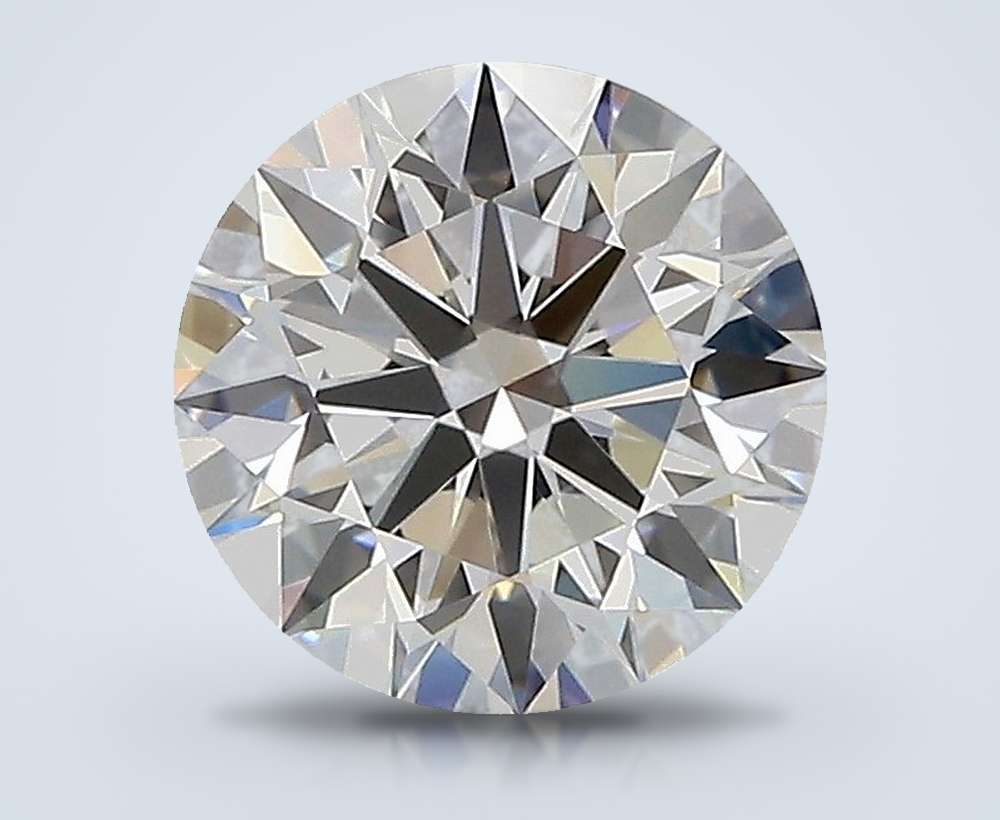 1.55ct D VVS2 Rare Carat Ideal Cut Round Lab Grown Diamond