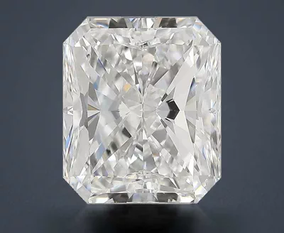 5.16ct F VS1 Rare Carat Ideal Cut Radiant Diamond
