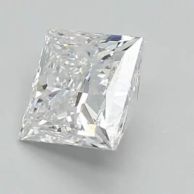 1.01ct D VS1 Rare Carat Ideal Cut Princess Lab Grown Diamond