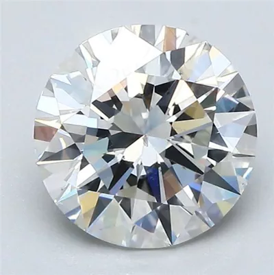 2.01ct H SI1 Rare Carat Ideal Cut Round Diamond