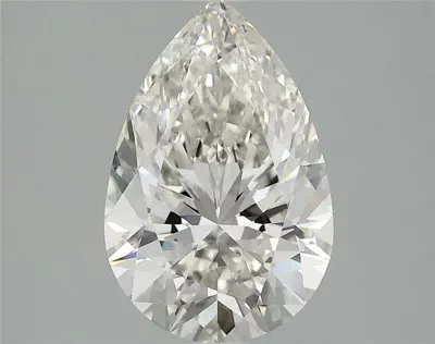 2.33ct H VS1 Rare Carat Ideal Cut Pear Lab Grown Diamond