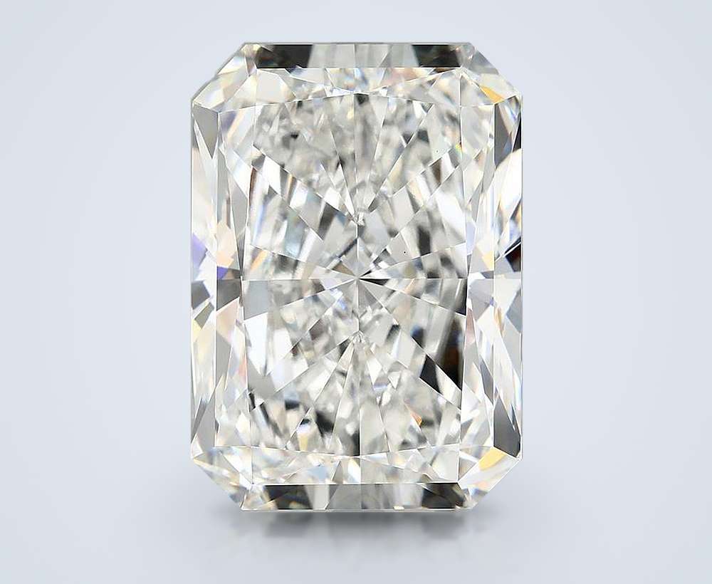 16.57ct F VVS2 Rare Carat Ideal Cut Radiant Lab Grown Diamond