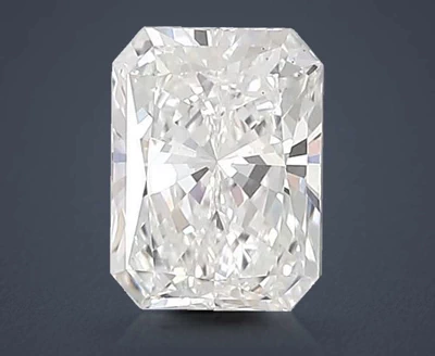 1.04ct D VS1 Rare Carat Ideal Cut Radiant Lab Grown Diamond