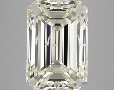 5.13ct J SI2 Very Good Cut Emerald Diamond