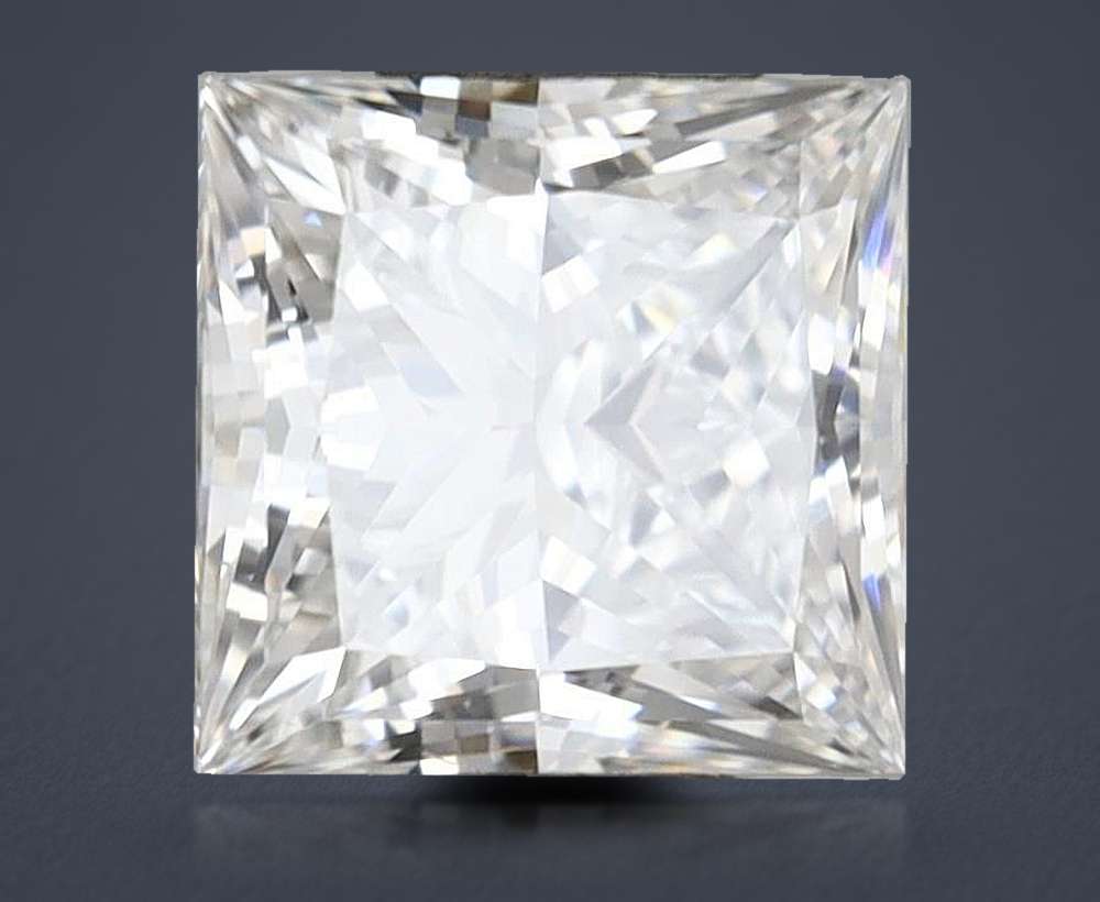 1.04ct E IF Rare Carat Ideal Cut Princess Lab Grown Diamond