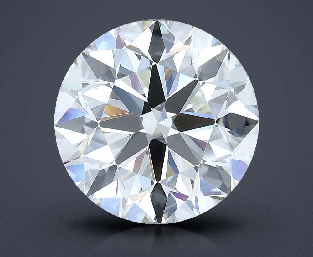 2.90ct H VS1 Excellent Cut Round Diamond