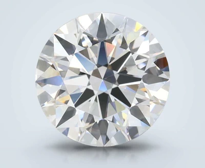2.42ct D IF Rare Carat Ideal Cut Round Lab Grown Diamond