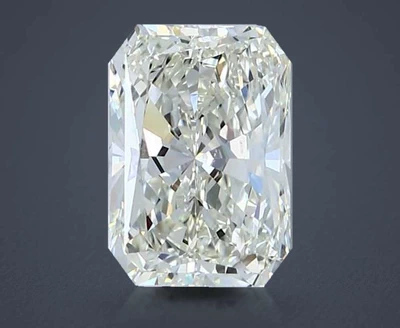2.51ct K SI1 Rare Carat Ideal Cut Radiant Diamond