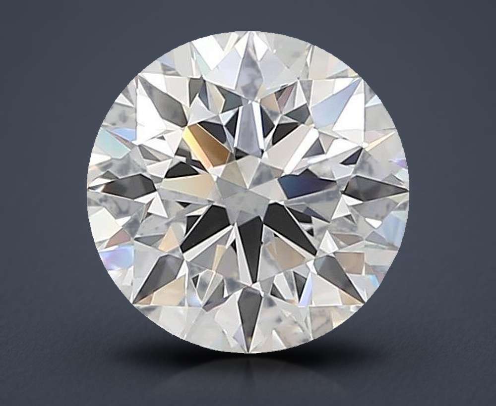 3.63ct D FL Rare Carat Ideal Cut Round Lab Grown Diamond