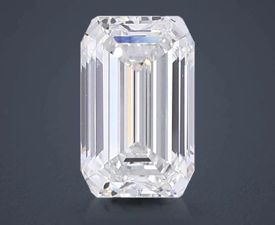 15.06ct F VS1 Rare Carat Ideal Cut Emerald Lab Grown Diamond
