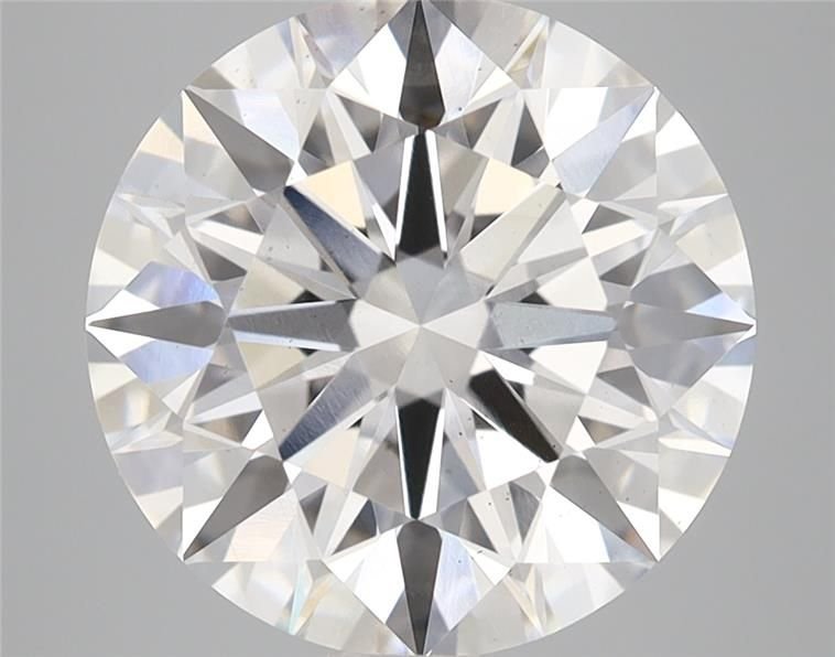 5.08ct D VS2 Rare Carat Ideal Cut Round Lab Grown Diamond
