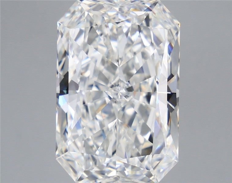 7.97ct F VVS2 Rare Carat Ideal Cut Radiant Lab Grown Diamond