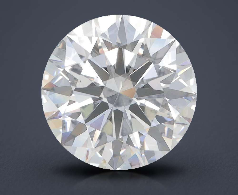 4.07ct E VVS1 Rare Carat Ideal Cut Round Lab Grown Diamond