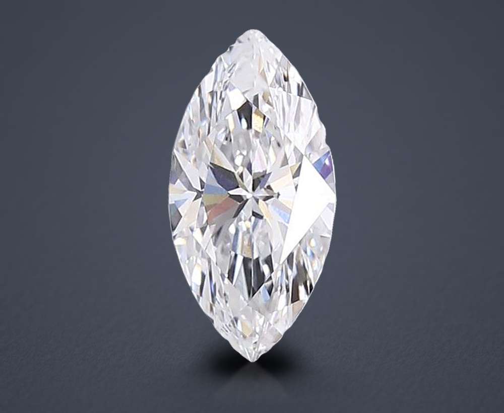 1.57ct E VVS2 Rare Carat Ideal Cut Marquise Lab Grown Diamond