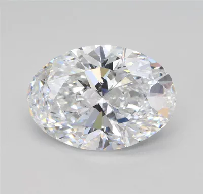 4.06ct D VS1 Rare Carat Ideal Cut Oval Lab Grown Diamond