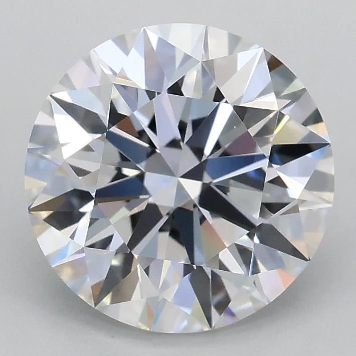 2.06ct D VVS2 Rare Carat Ideal Cut Round Lab Grown Diamond