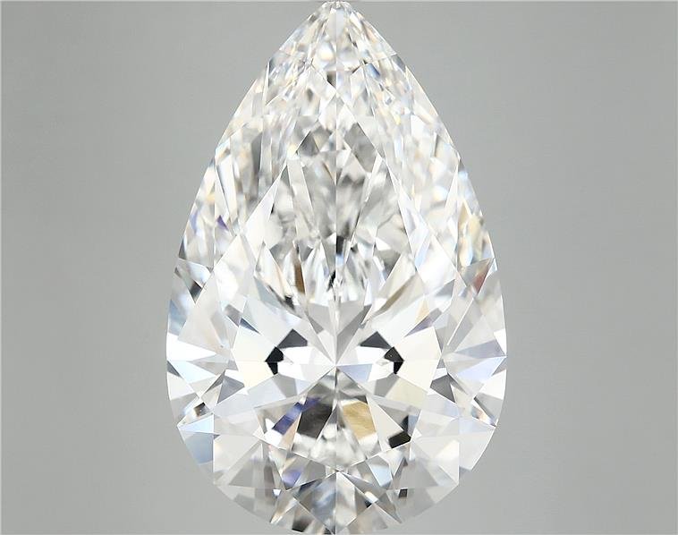 11.67ct E VVS2 Rare Carat Ideal Cut Pear Lab Grown Diamond