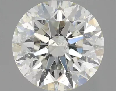 2.11ct J SI2 Rare Carat Ideal Cut Round Diamond