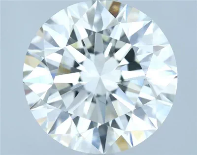 3.06ct H VS2 Rare Carat Ideal Cut Round Diamond