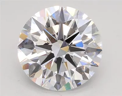 3.45ct D VS1 Rare Carat Ideal Cut Round Lab Grown Diamond